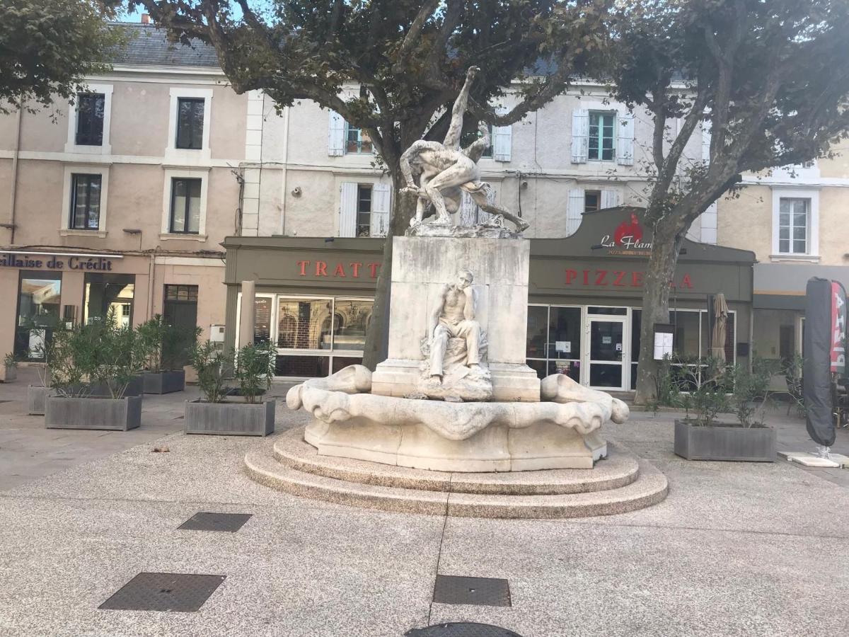 Gite Climatise Avec Piscine Sur Les Hauteurs De Bollene Exterior photo